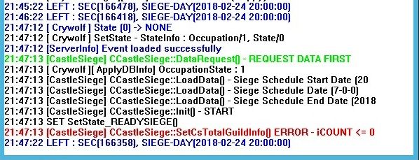Scripter - Castle Siege Error - RaGEZONE Forums